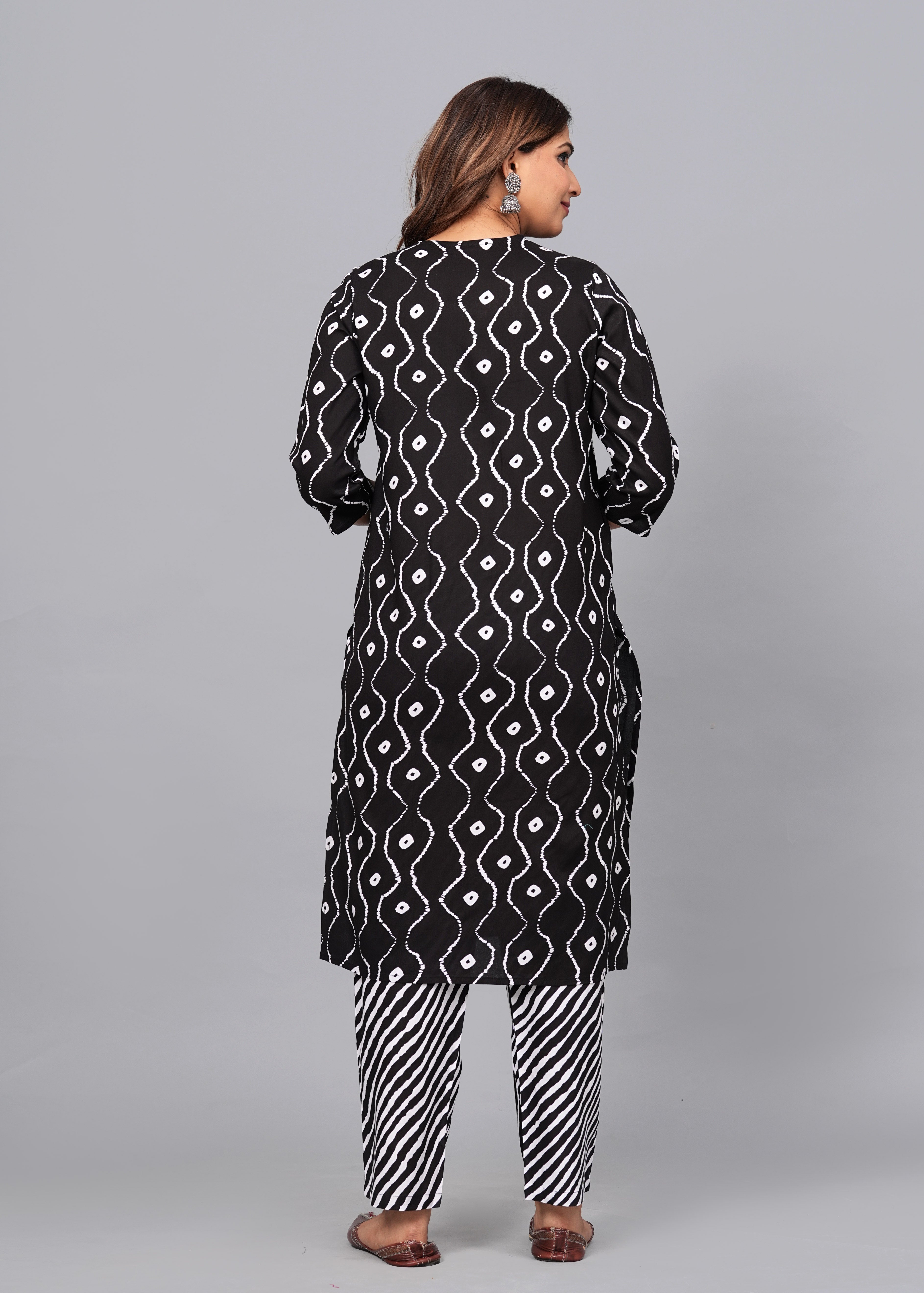 Noir Wave Elegance Co-ord Set