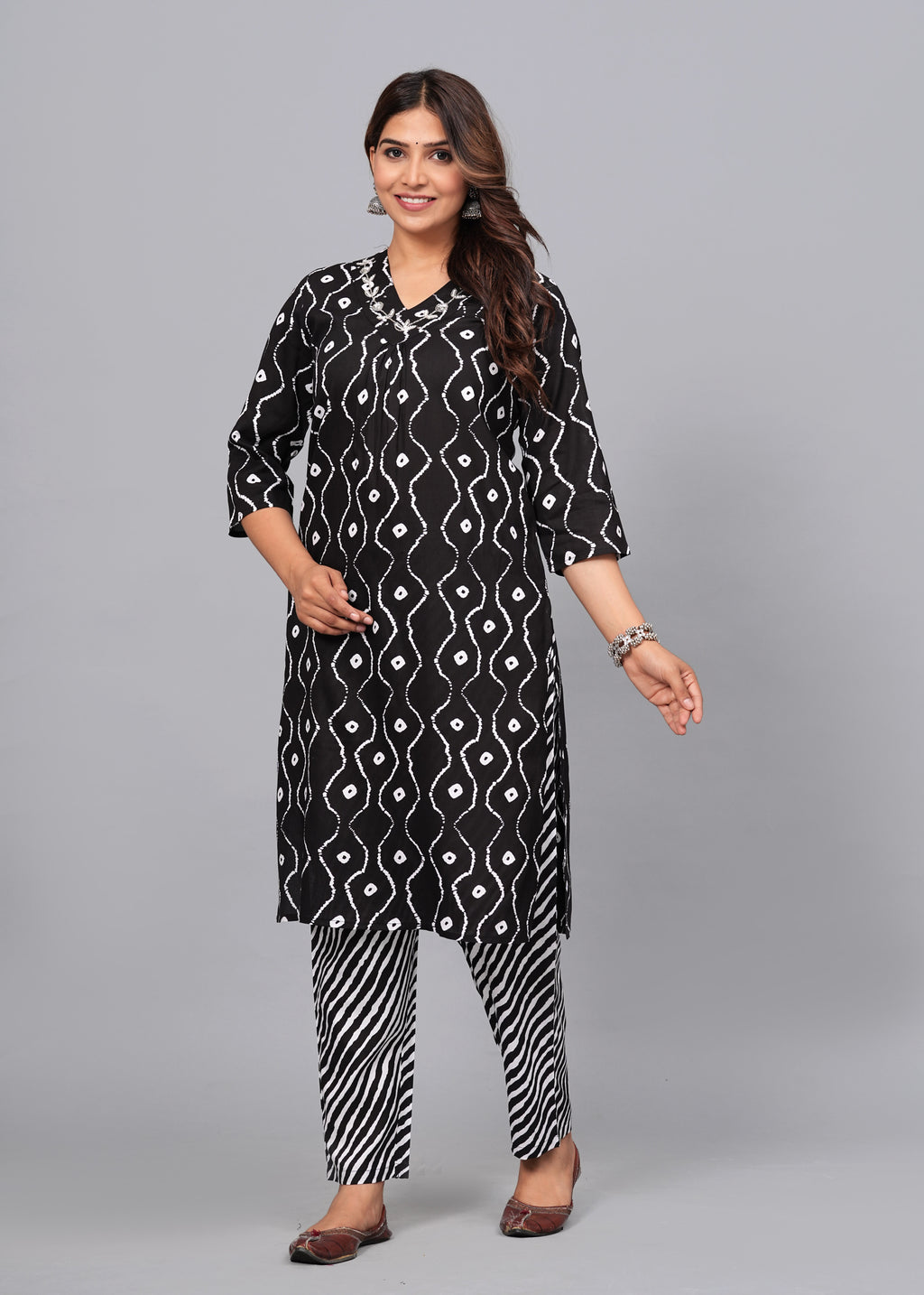 Noir Wave Elegance Co-ord Set