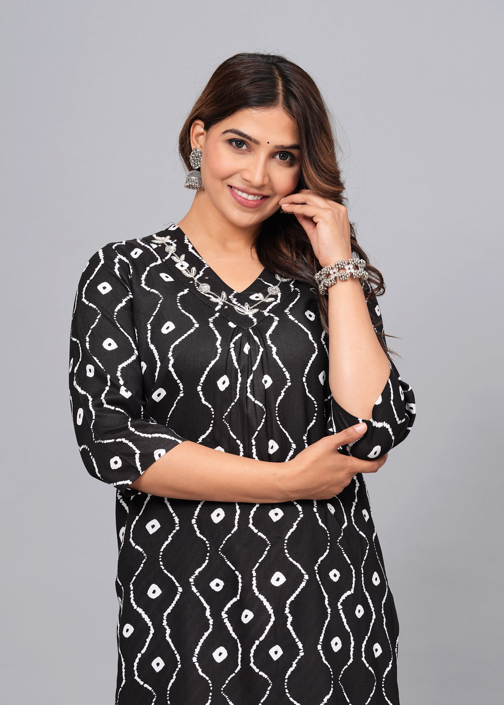 Noir Wave Elegance Co-ord Set