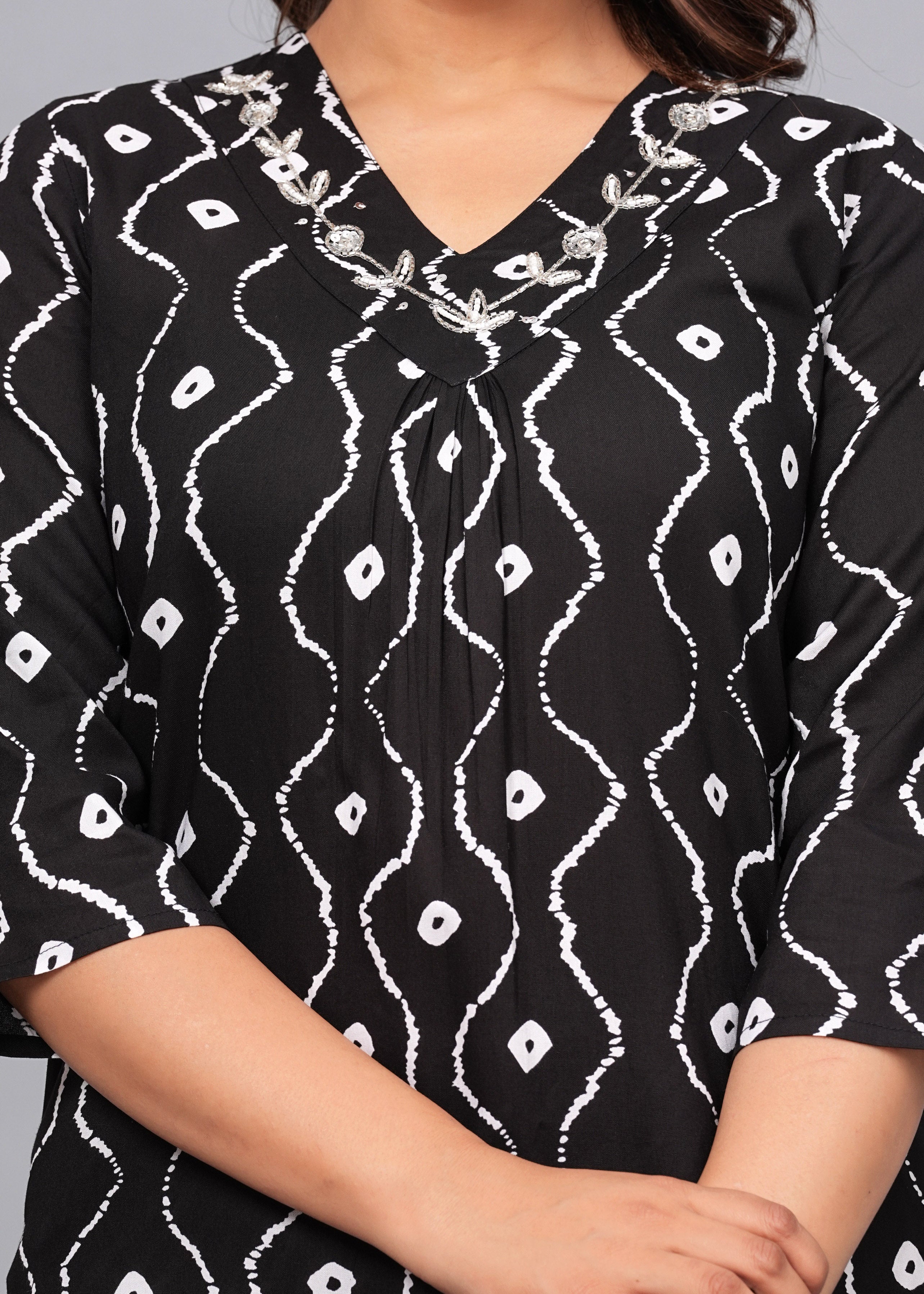 Noir Wave Elegance Co-ord Set