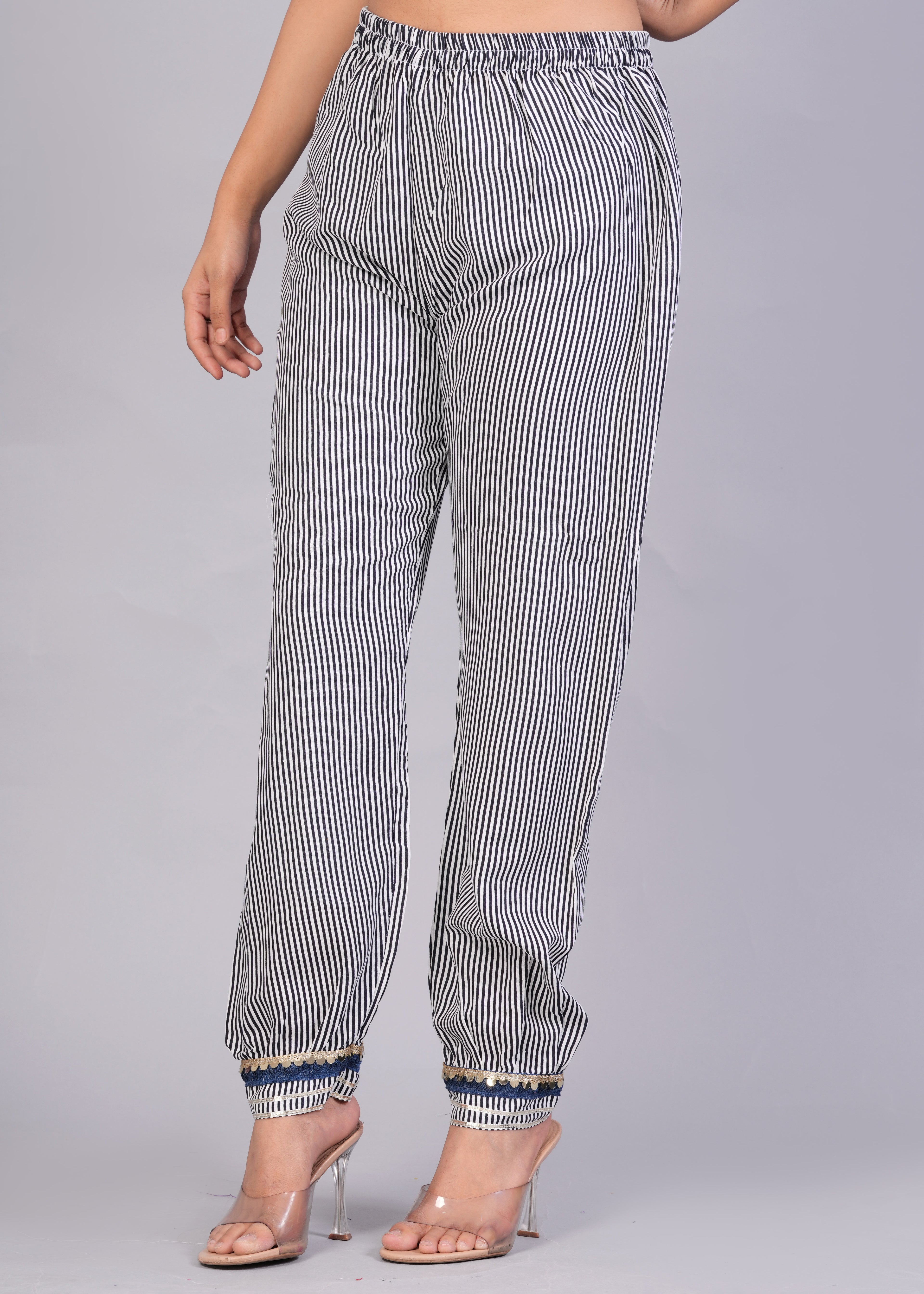 Indigo Blue Printed Rayon Pathani Suit Set