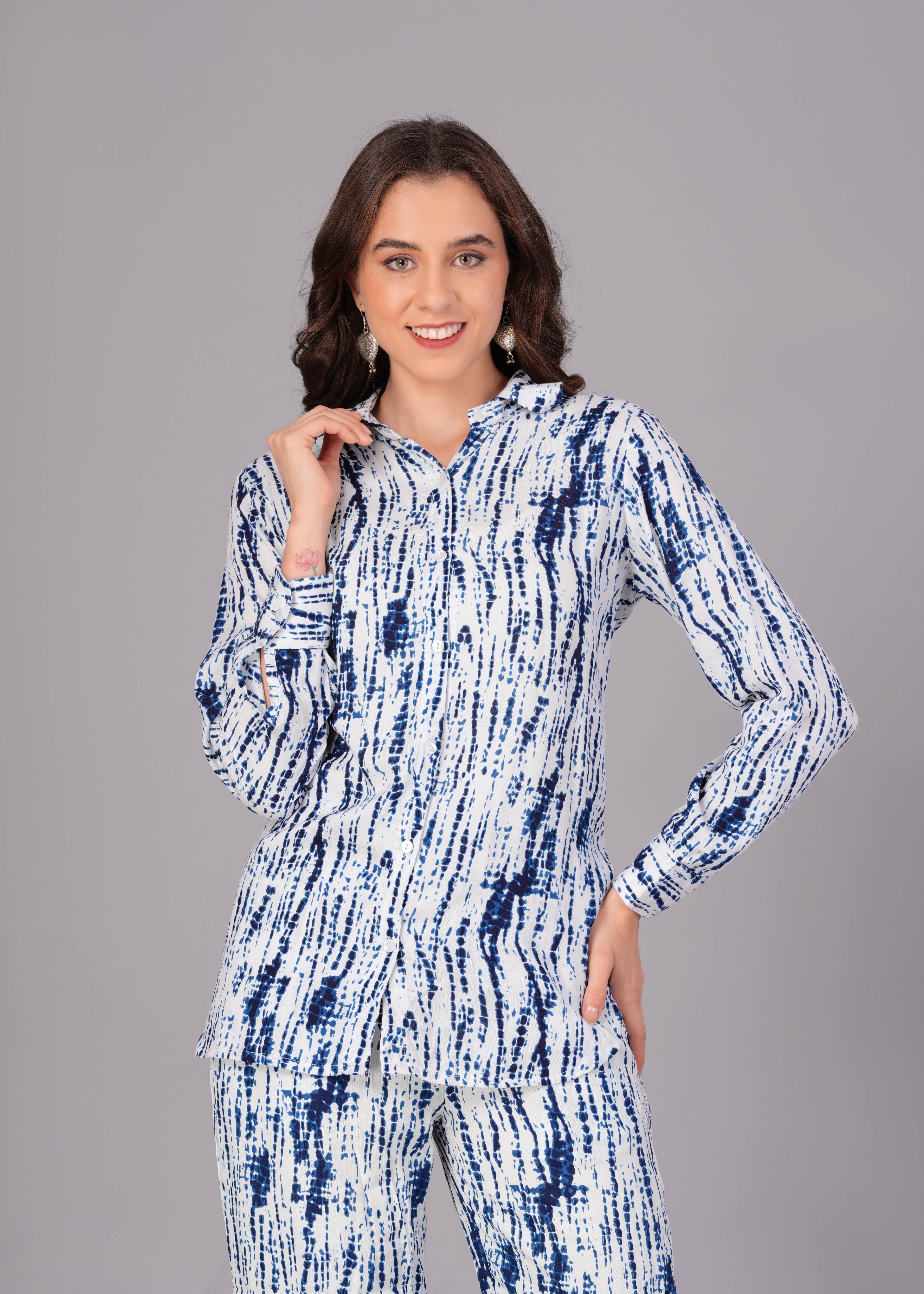 Ocean Breeze Tie-Dye Co-ord Set