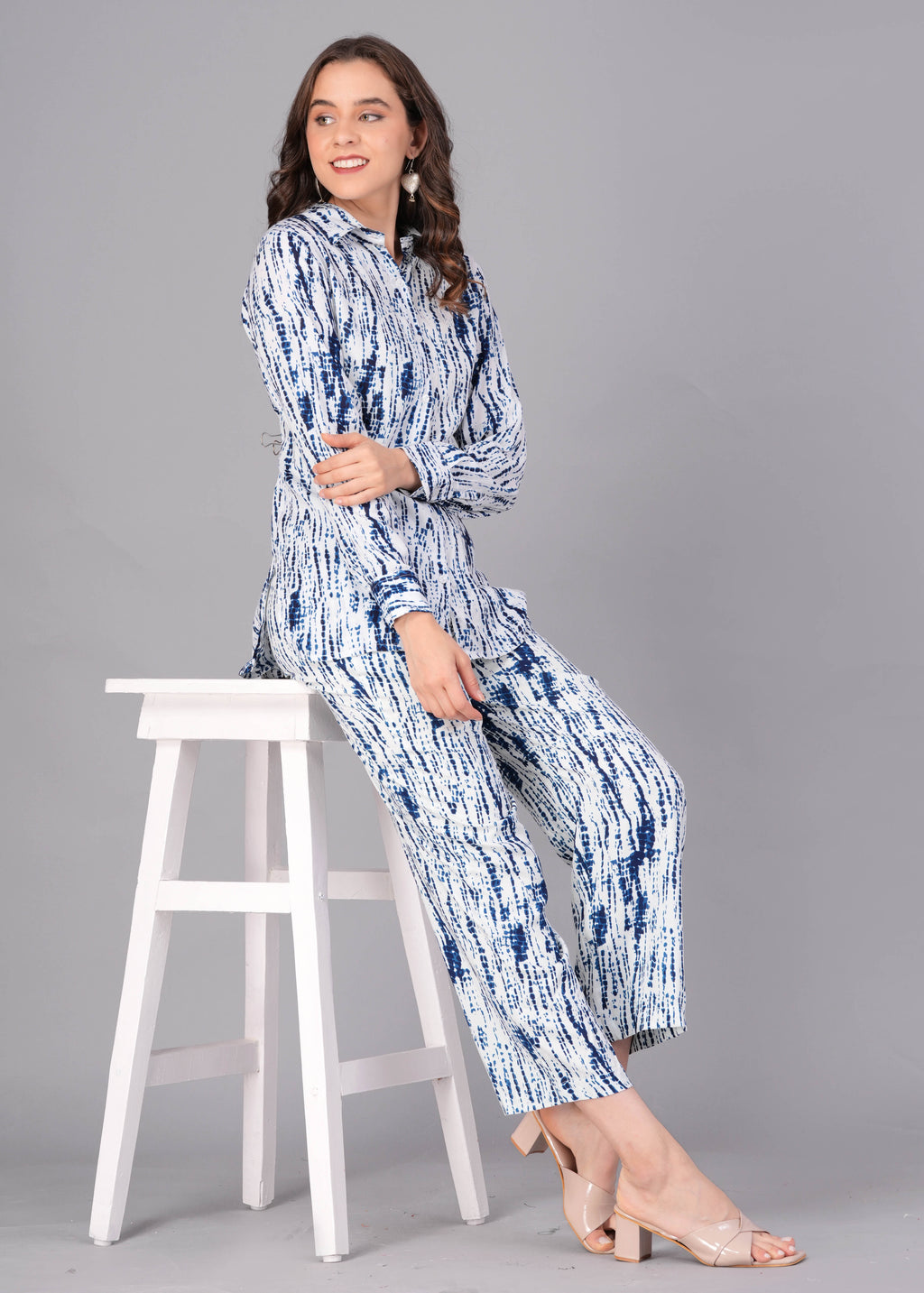 Ocean Breeze Tie-Dye Co-ord Set